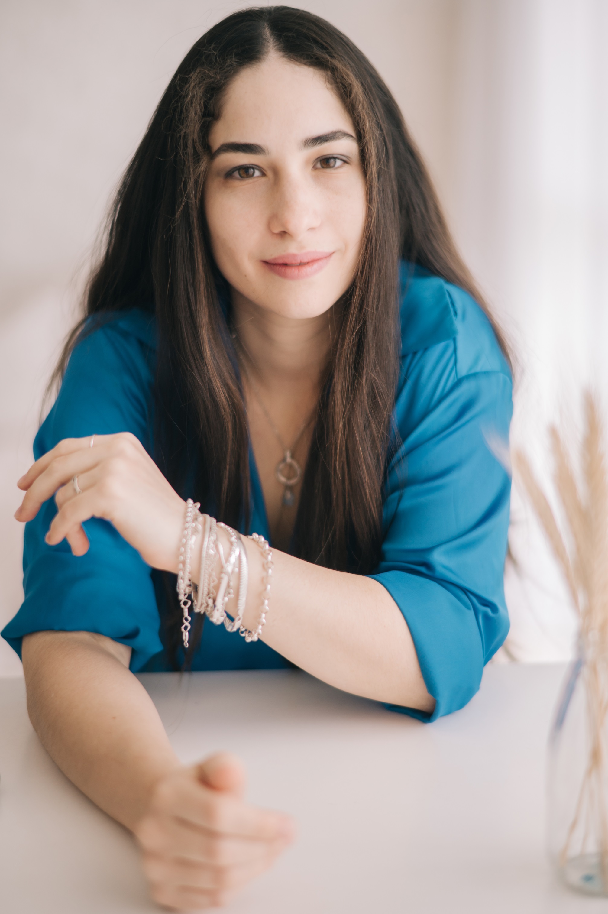 Patrícia Fernandes em atendimento